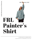 Oversized shirt sewing pattern
