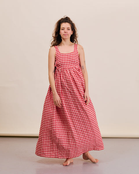 collectif red gingham dress Collectif Clothing